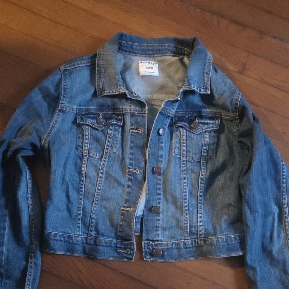 Old Navy Women's Classic Blue Jean Jacket